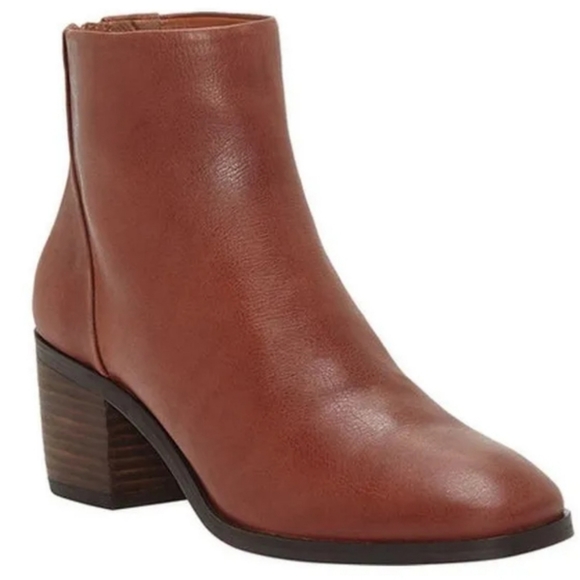 Lucky Brand Leather Magine 8 Rye Stacked Heel - Picture 7 of 7